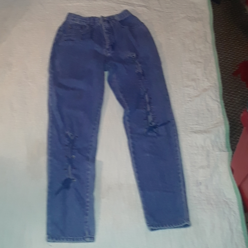 Stefano international  jeans WITH TIES.